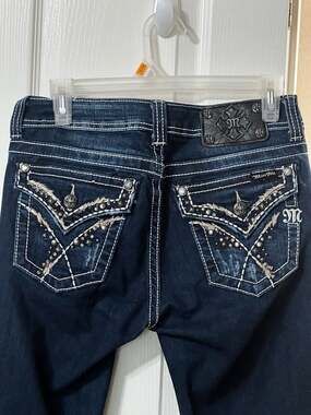 Miss Me Dark Wash Skinny Jeans Size 30